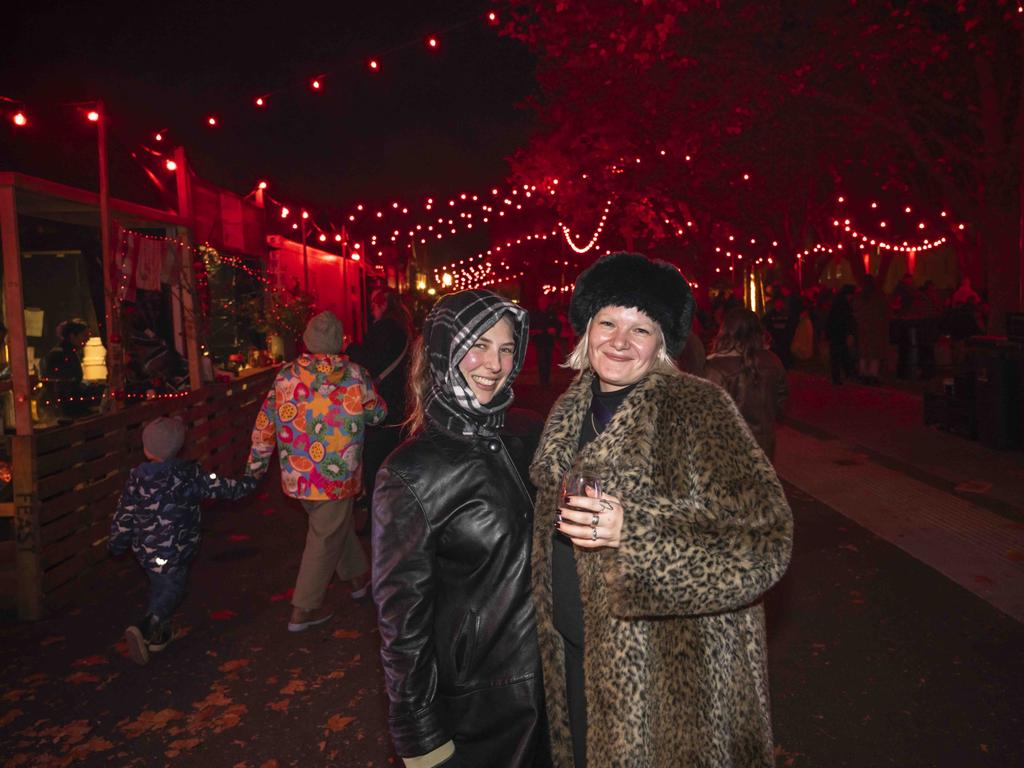 Rio May and Shannon Clegg at Winter Feast 2025 in Hobart. Picture: Caroline Tan