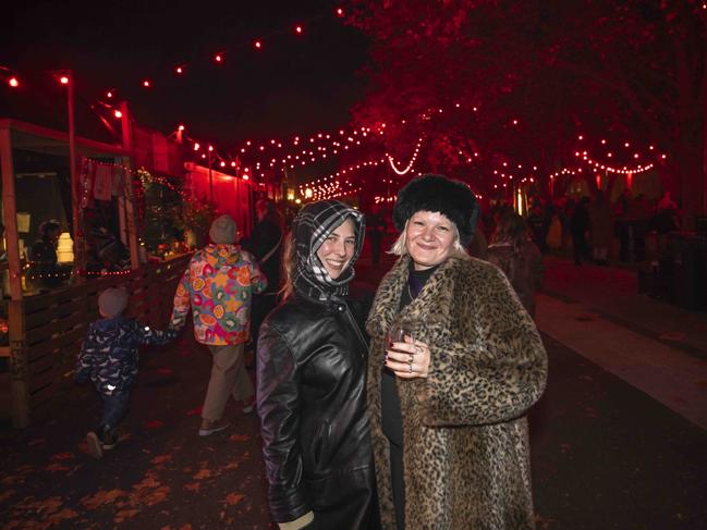 Rio May and Shannon Clegg at Winter Feast 2025 in Hobart. Picture: Caroline Tan