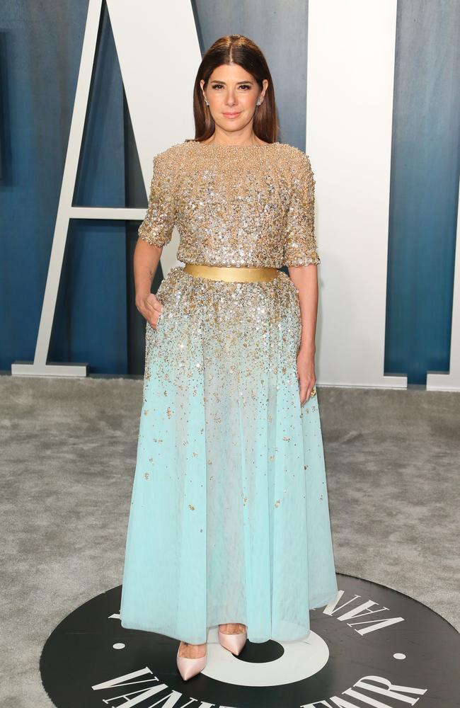 US actress Marisa Tomei attends the 2020 Vanity Fair Oscar Party following the 92nd Oscars at The Wallis Annenberg Center for the Performing Arts in Beverly Hills on February 9, 2020. (Photo by Jean-Baptiste Lacroix / AFP)