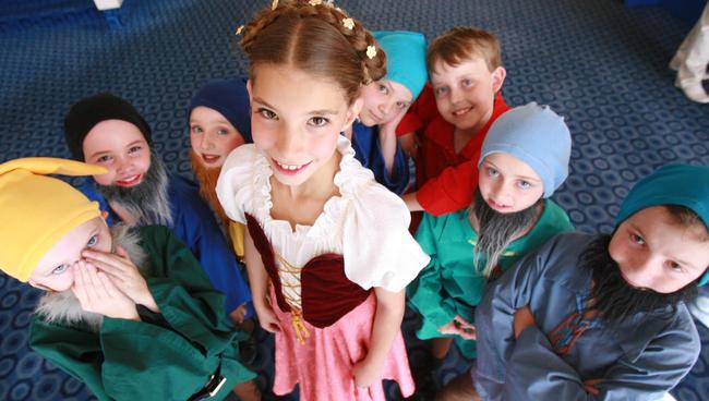 Emulate the Australian Classical Youth Ballet and gather a crew to re-enact Snow White and the Seven Dwarfs. Picture: Sam Wundke