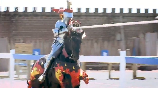 Australia's jousting champion