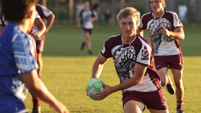 Pacific Youth Rugby Festival: Queensland Barbarians under-18s star Tyler Stevens. Picture: Supplied