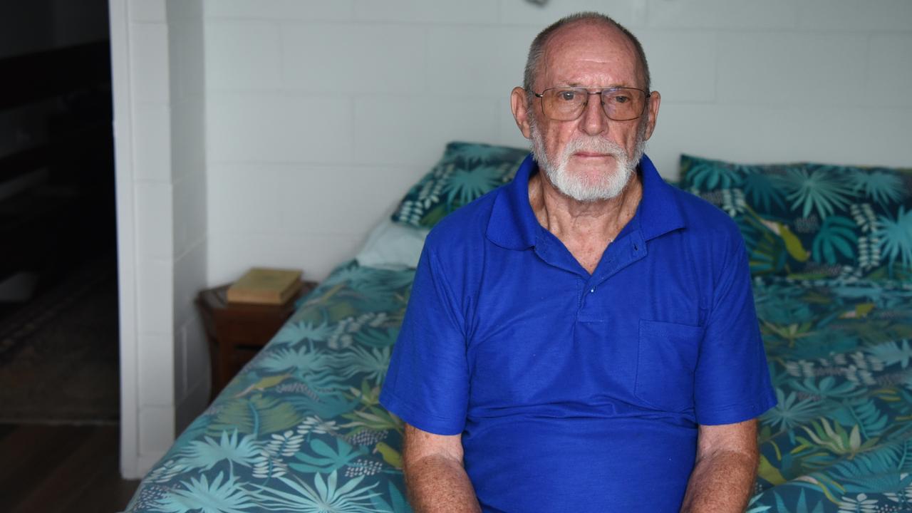 Rapid Creek retiree John Livesley, 82, who says he is the victim of a recent home invasion and additional attempted home invasion, warns of an unstoppable wave of vigilantism if the NT Government does not get on top of our crime woes. Picture: Alex Treacy