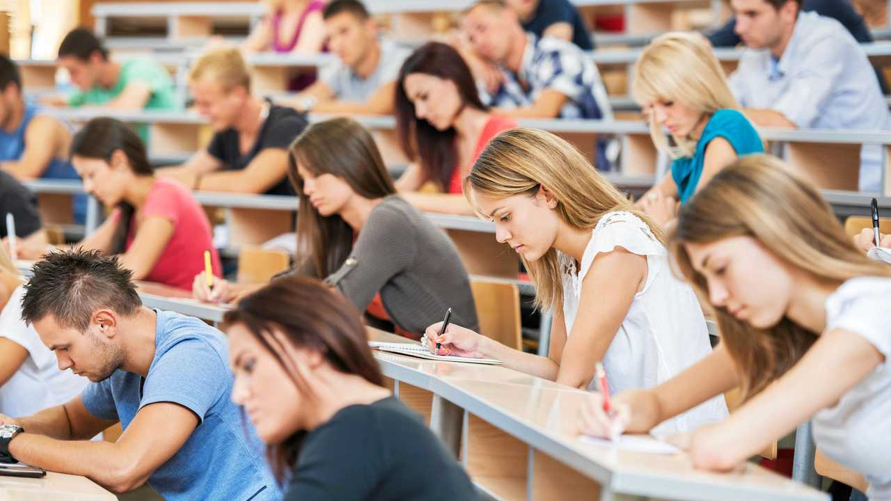 Three-quarters of students being admitted to university are failing the most basic of entry standards. Picture: iStock