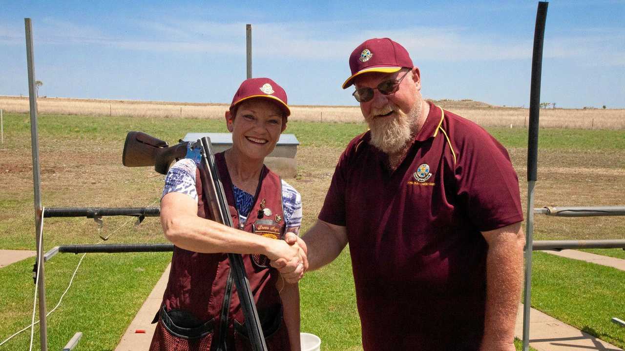 Pauline Hanson commended clay target club members on their responsible use of firearms.