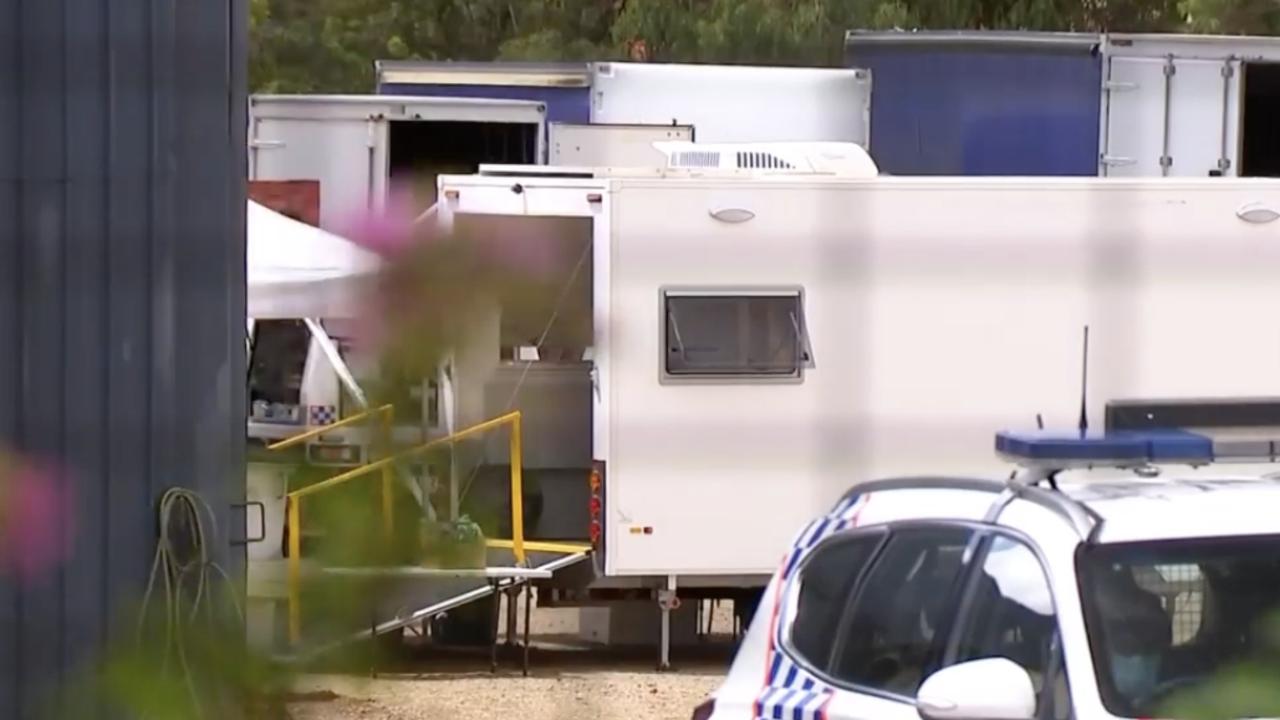 The 298 Musgrave Road business is linked to the murders of two Queensland men. Image: Channel 7.