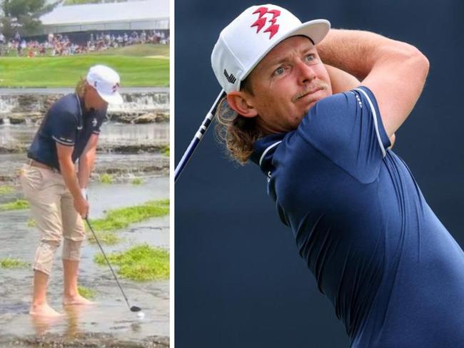 ‘God-like’ Cam Smith act blows golf away