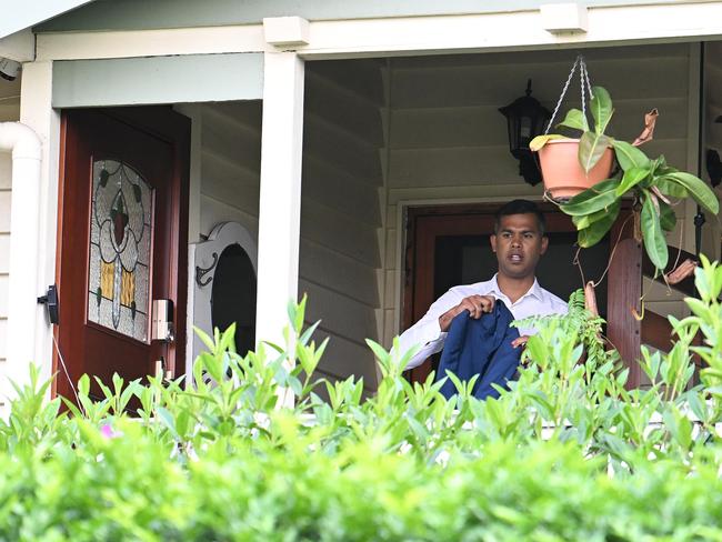 LNP candidate for the seat of Lilley, Vivian Lobo, pictured outside his home in Windsor. Picture: Lyndon Mechielsen/The Australian