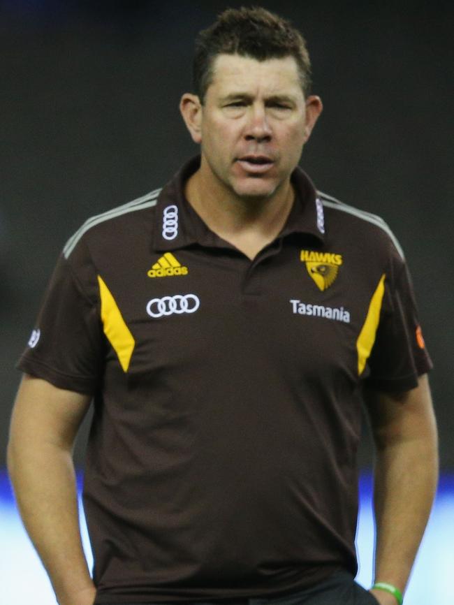 Hawthorn assistant coach Brett Ratten.