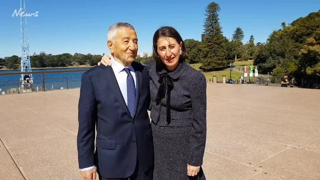 Premier Gladys Berejiklian's fathers day wish