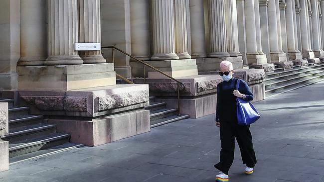 Melbourne new lockdown dealt a blow to consumer confidence. Picture: Ian Currie