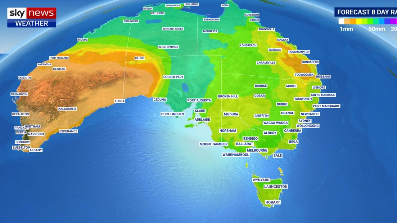 Melbourne, Perth, Sydney weather Forecast for ‘extended run’ of heat in south east The Advertiser