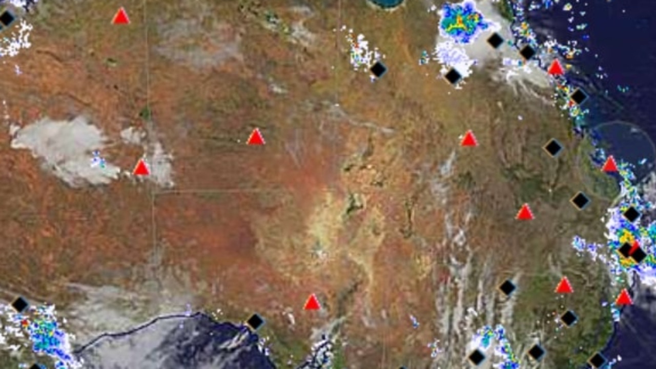 Rainfall is still set to ravage large parts of the Queensland coast. Picture: Bureau of Meteorology