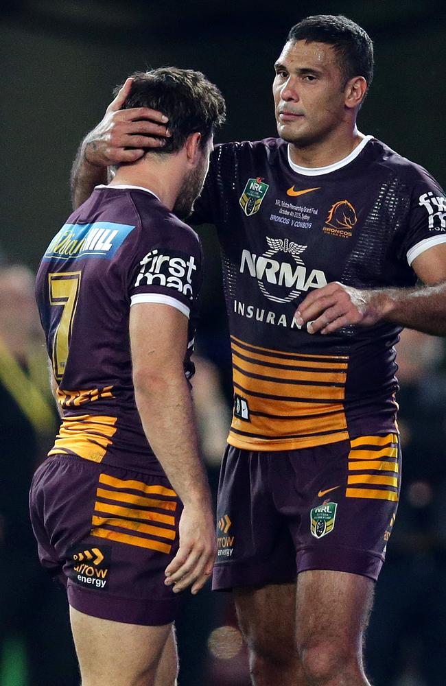 An agonising 2015 NRL grand final loss impacted Bennett’s second coming. Picture Gregg Porteous