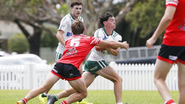 Brayden McGarry scored a hat-trick in the Rams’ tight win. Picture: John Appleyard