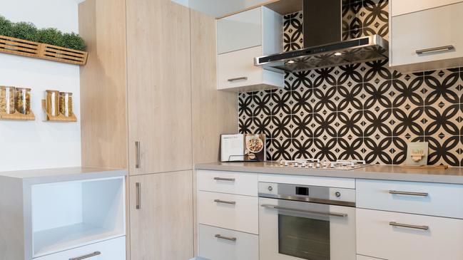 Subway-style splashbacks are popular at the moment. Photo: Dominika Lis