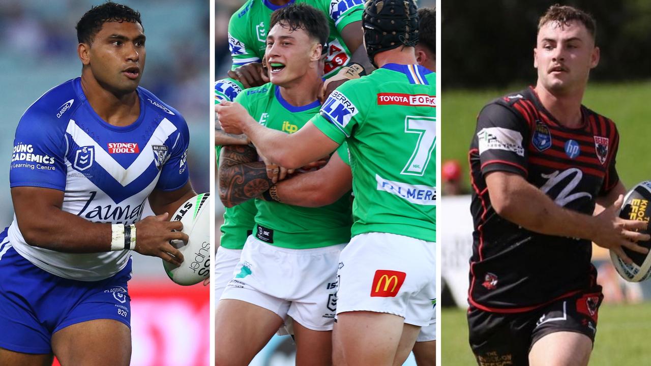 Tevita Pangai Junior, Charnze Nicoll-Klokstad and Sandon Smith.