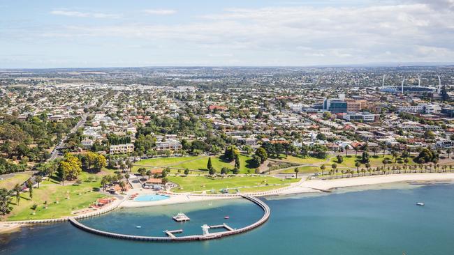 Supplied Editorial Geelong's waterfront area.