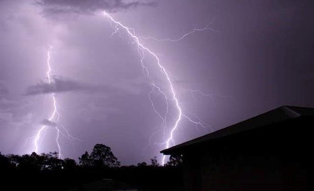 Thank you to all our Facebook friends who sent in images of the weekend's wild weather. Here are a selection of some of the favourites. Dan Christiansen - Bellbird Park. Picture: Contributed