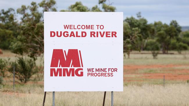 MMG Dugald River mine, near Cloncurry, where the two miners died. Picture: Liam Kidston