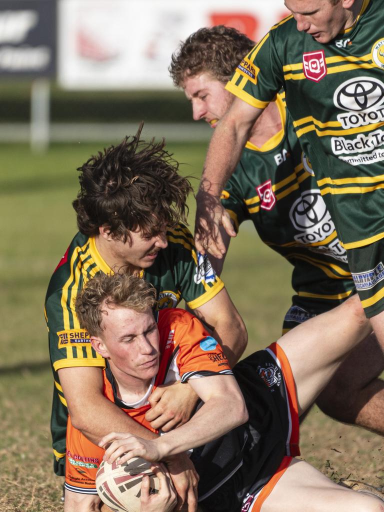 Southern Suburbs vs Wattles in TRL under-19 round 15 rugby league at Gold Park, Saturday, July 27, 2024. Picture: Kevin Farmer