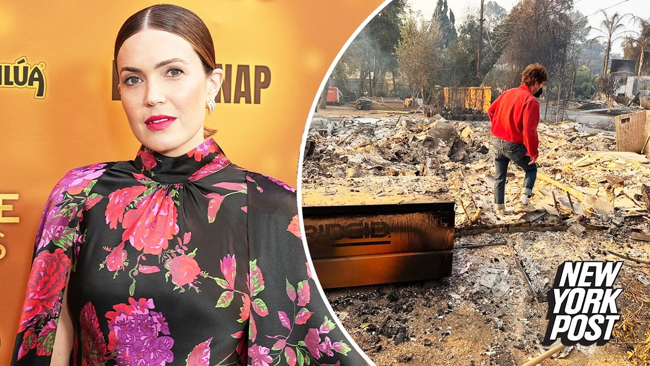 Mandy Moore calls out internet trolls after wildfires destroy her family's home