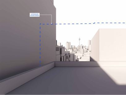 The new proposed development view impact. Picture: City of Sydney