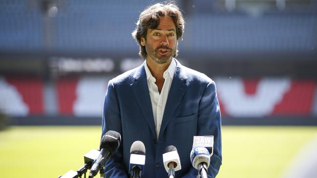 Gillon McLachlan, Chief Executive Officer of the AFL. (Photo by Dylan Burns/AFL Photos via Getty Images)