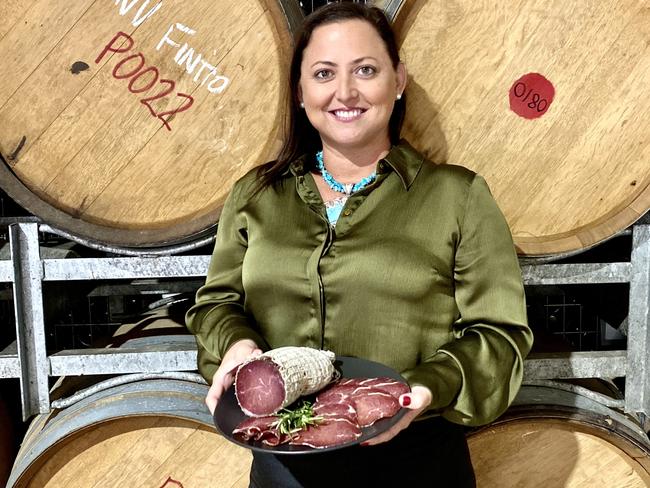 Sonya Comiskey at Sirromet Winery in Brisbane, where her Southern Cross Beef is the exclusive beef supplied.