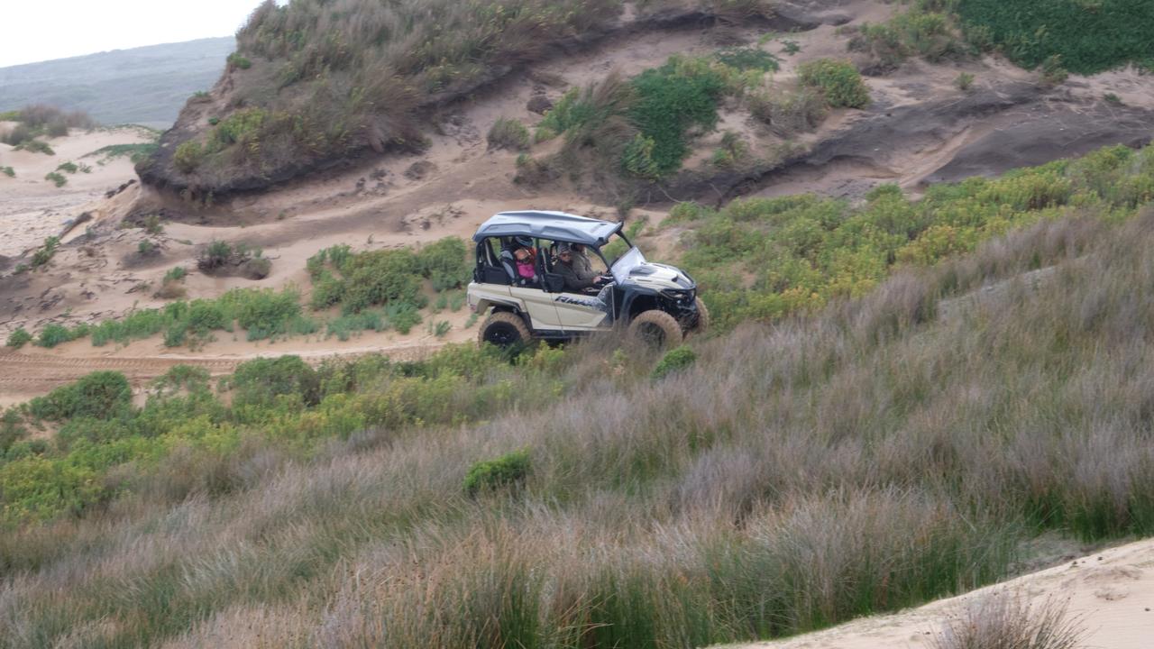 The Tasmanian Aboriginal Centre and the Bob Brown Foundation have expressed serious concerns over the destruction of heritage Aboriginal sites in the state's coastal takayna/Tarkine region. Off-road vehicle areas captured on Easter long weekend. Pictures: Supplied.