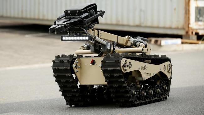 Queensland Police Using Robot In Dangerous Frontline Situations 