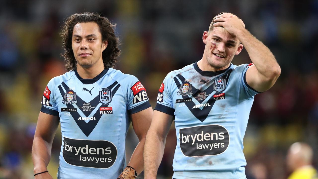 2021 SOO Round 01 - Queensland v New South Wales, Queensland Country Bank Stadium, 2021-06-09. Digital image by jason obrien Ã¯Â¿Â½ NRL Photos