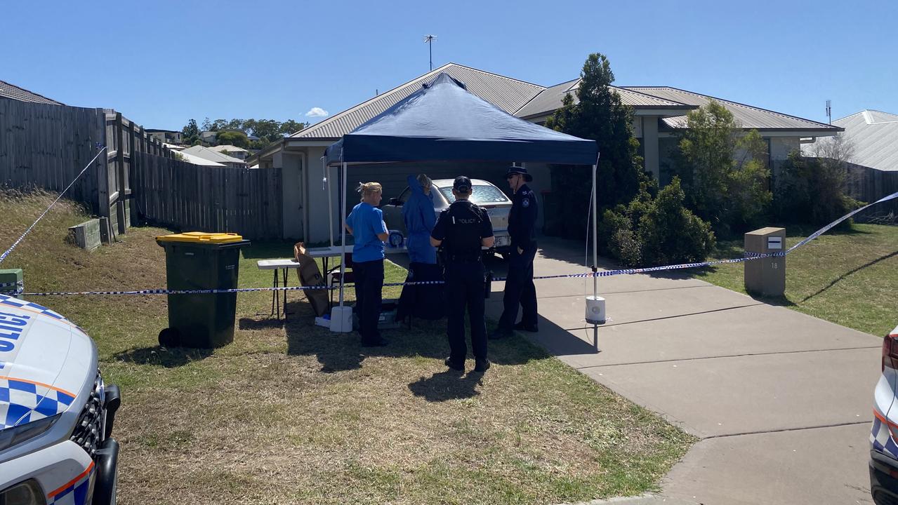 A crime scene has been declared at a Gladstone home after the body of a 24 year old man was found during a welfare check at Glen Eden.