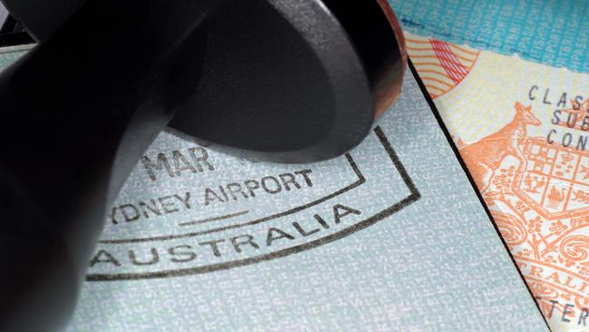 Australian immigration passport visa generic