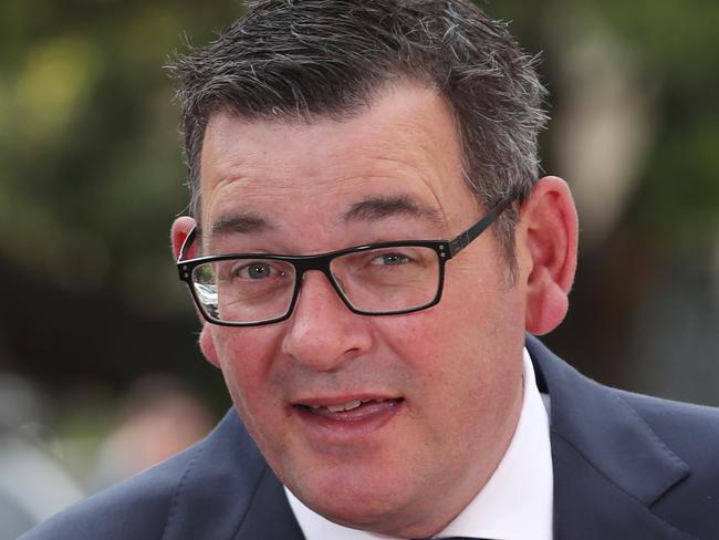 MELBOURNE, AUSTRALIA - NewsWire Photos, DECEMBER 1, 2021.Premier Daniel Andrews arrives at parliament. Victorian  Parliament is sitting with a marathon debate going overnight on the Pandemic Bill. Picture: NCA NewsWire / David Crosling