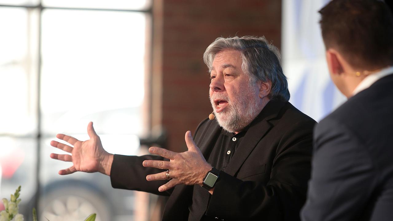 Apple co-founder Steve Wozniak called for a six-month pause in AI development so that safety guidelines could be formed. Picture: Alison Wynd