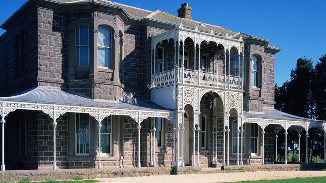 Barwon Park Mansion in Winchelsea.