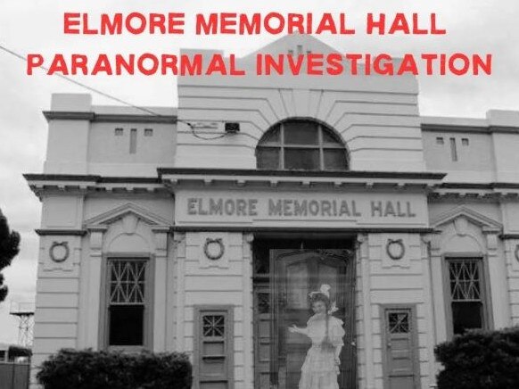 Ms Adamson once did a paranormal at the Elmore Memorial Hall. Picture: Supplied