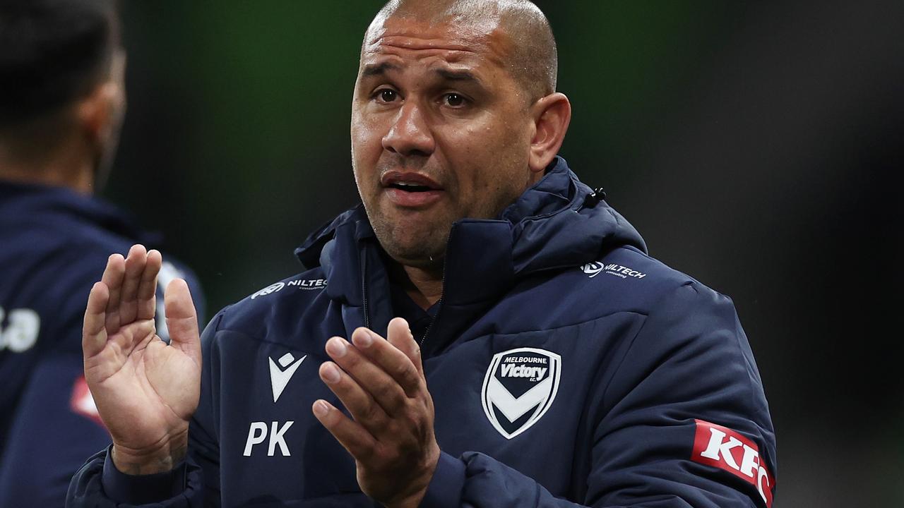 Patrick Kisnorbo has quit as Melbourne Victory coach. Picture: Daniel Pockett/Getty Images