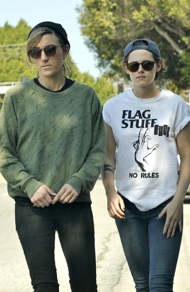 Kristen Stewart is dating Alicia Cargile. Picture: AKM-GSI/Splash News