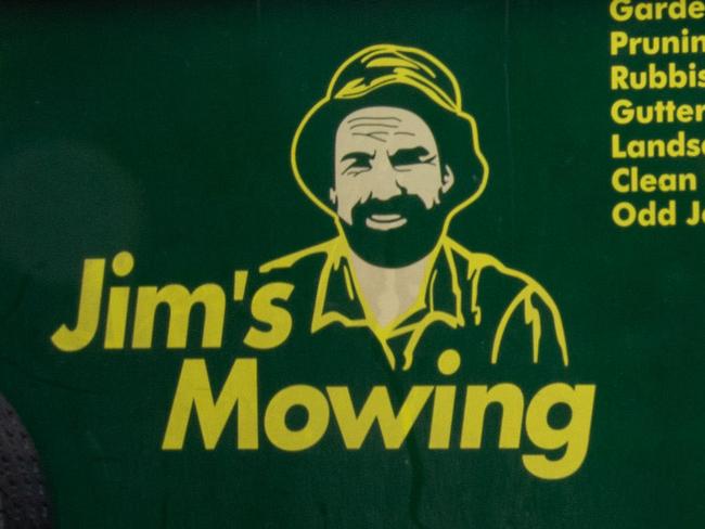 Matthew Thorp runs a Jim's Mowing franchise in the Bayside area. Matthew has been on job keeper as a sole trader during stage 4 after he was no longer able to go out to work. He says $750 a week is not enough to support a family after you factor in overheads. Picture: Tony Gough