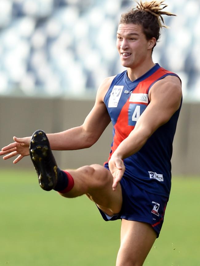 Sam Lowson in action for Coburg.