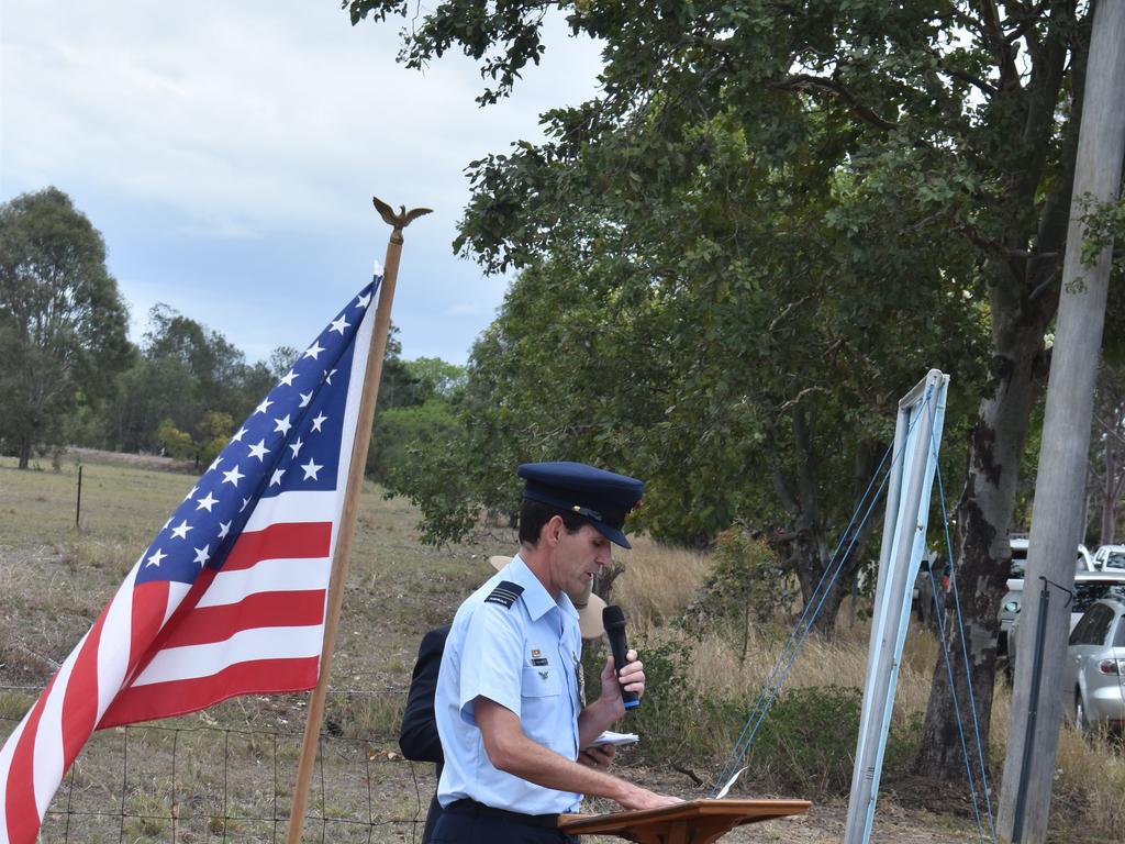 Wing Commander Mark Thompson, current head of the No23 Squadron, which is now based out of Amberly.