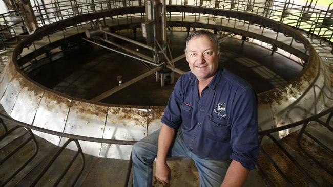 Mark Billing, new vice president of United Dairyfarmers of Victoria, Larpent. Picture: Yuri Kouzmin