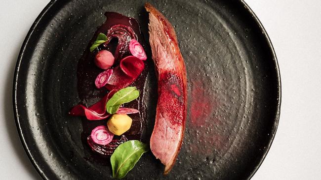 Great Ocean Duck, beetroots. Picture: Joanne O'Keefe