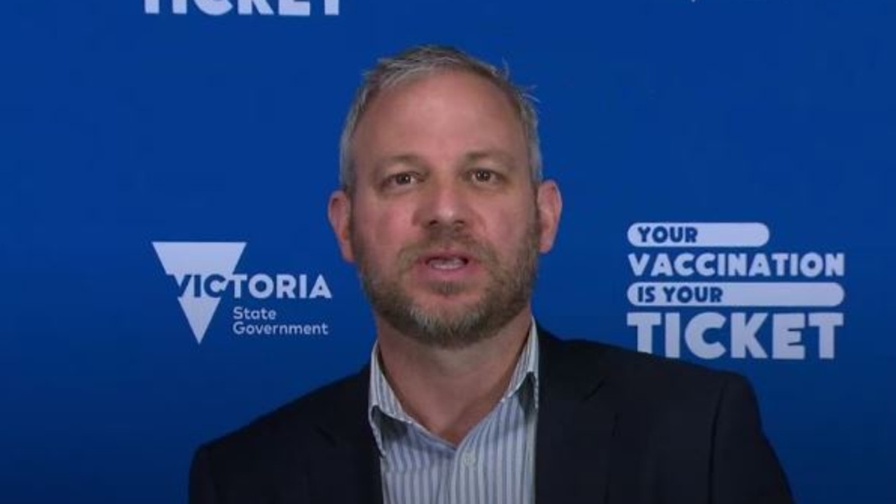 Victoria’s chief health officer Brett Sutton said the new variant is ‘likely to be very transmissible’. Picture: Supplied