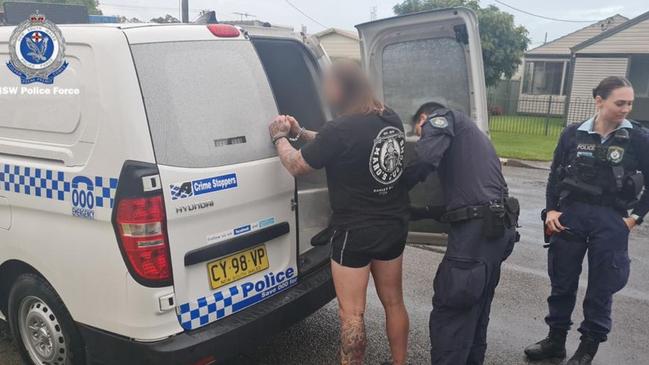 Raptor North officers charged a group of men after a pub brawl in Lake Macquarie. Picture: NSW Police