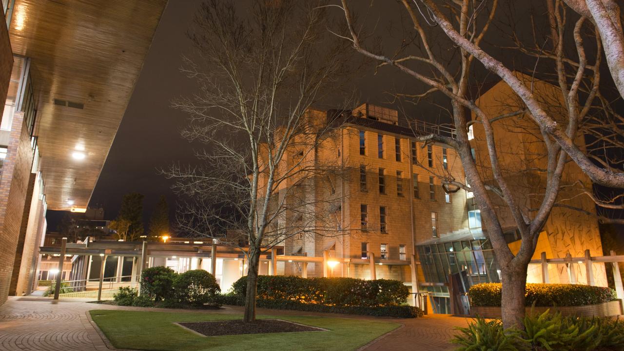 University of Southern Queensland, USQ at night, Friday, July 24, 2015. Photo Kevin Farmer / The Chronicle