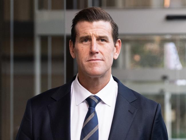 SYDNEY, AUSTRALIA - NewsWire Photos June 9, 2021: Ben Roberts-Smith leaving the Federal Court, Sydney. Picture: NCA NewsWire / James Gourley