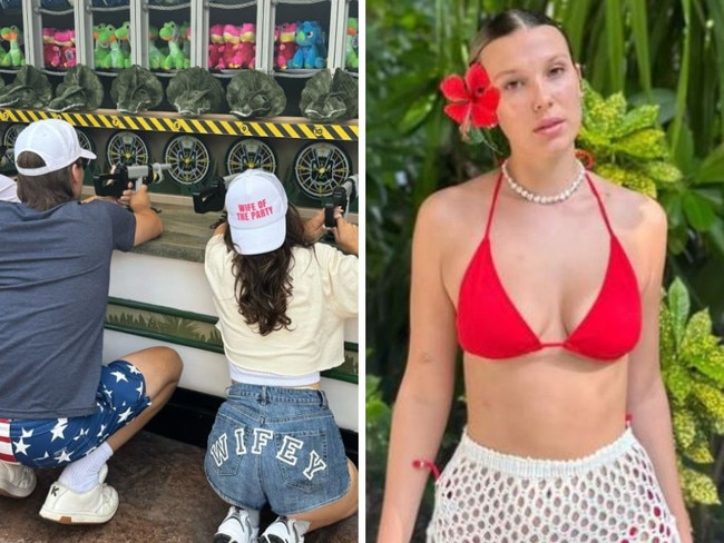 Millie Bobby Brown is married. Picture: Instagram/MillieBobbyBrown